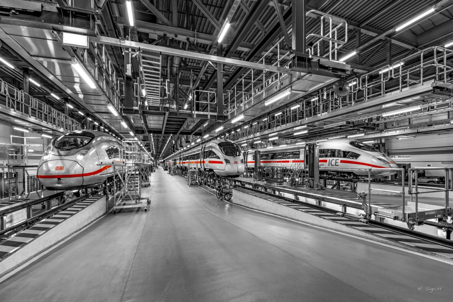 Einblicke ins ICEWerk FrankfurtGriesheim Tag der Schiene