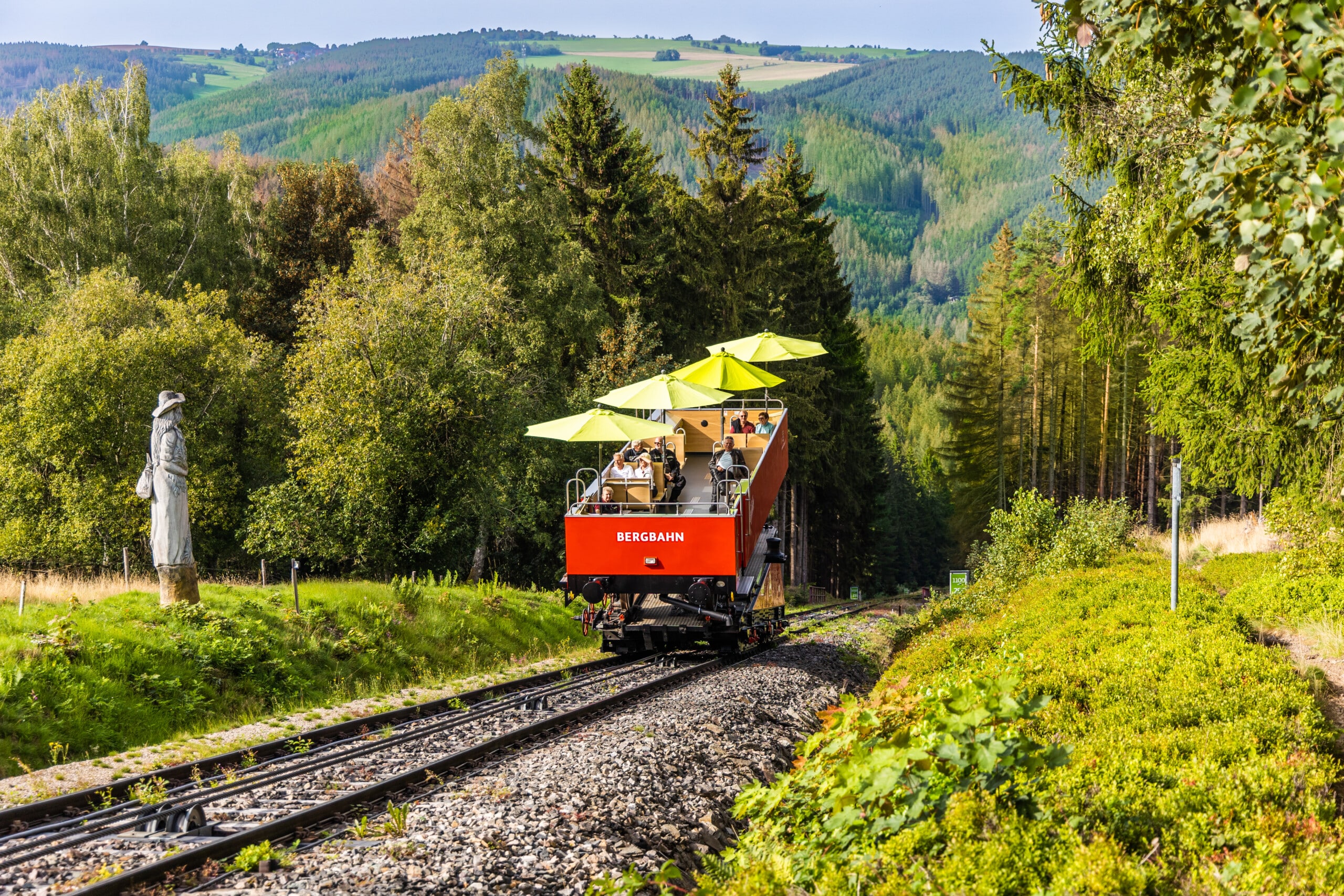 Thüringer Bergbahn (Kostenfreie Fahrt für Kinder)