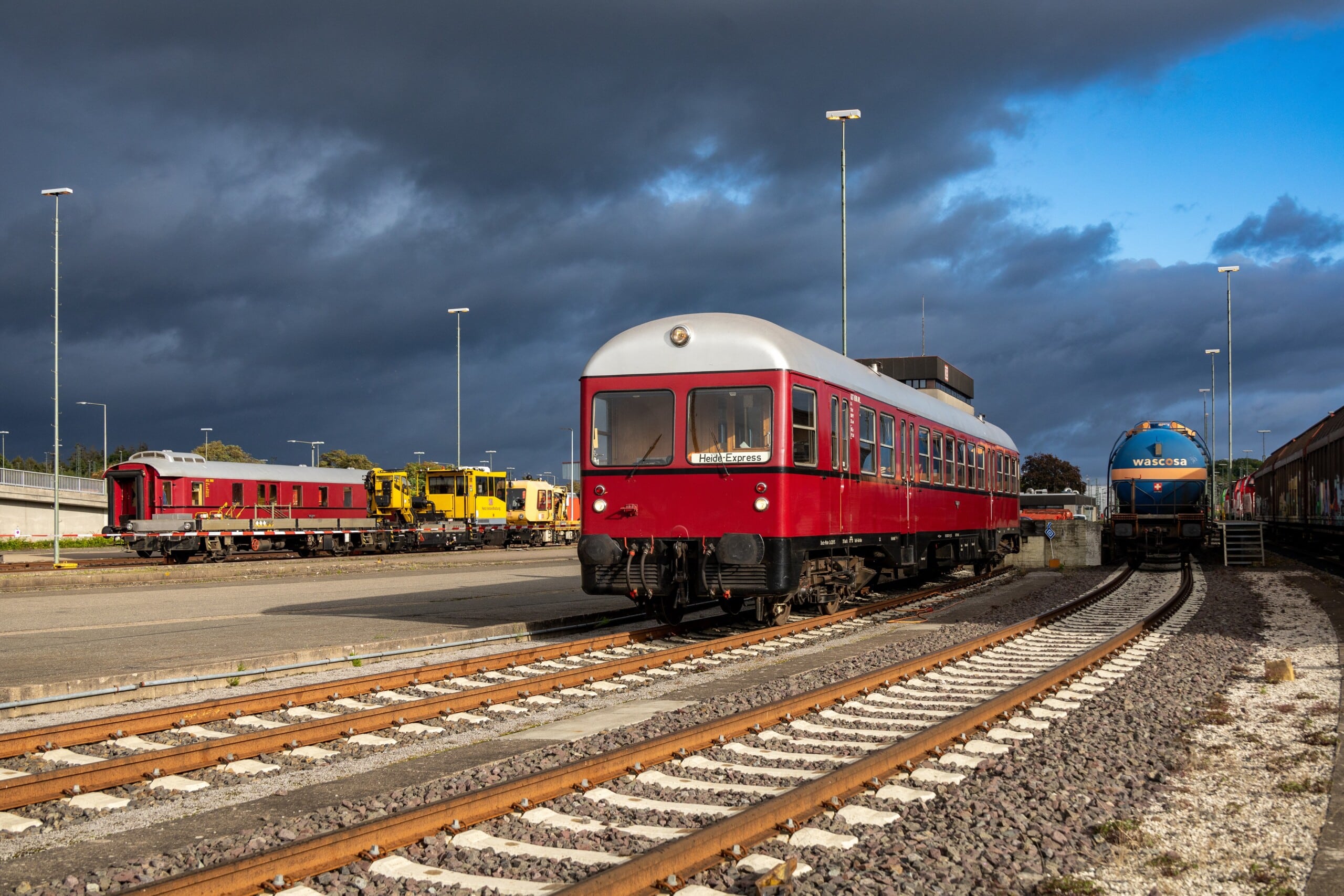 Der HEIDE-EXPRESS auf Europas größtem Rangierbahnhof!