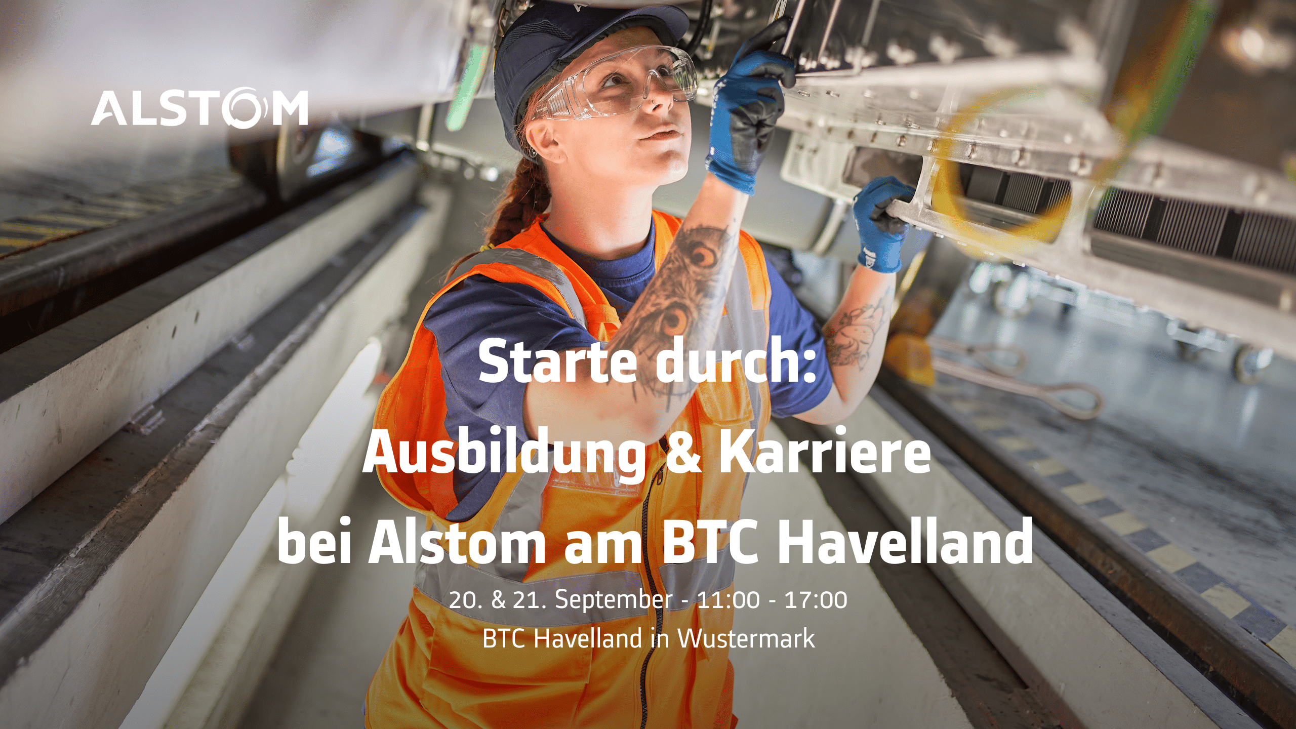 Mit Alstom durchstarten: Ausbildung & Karriere bei Alstom am BTC Havelland