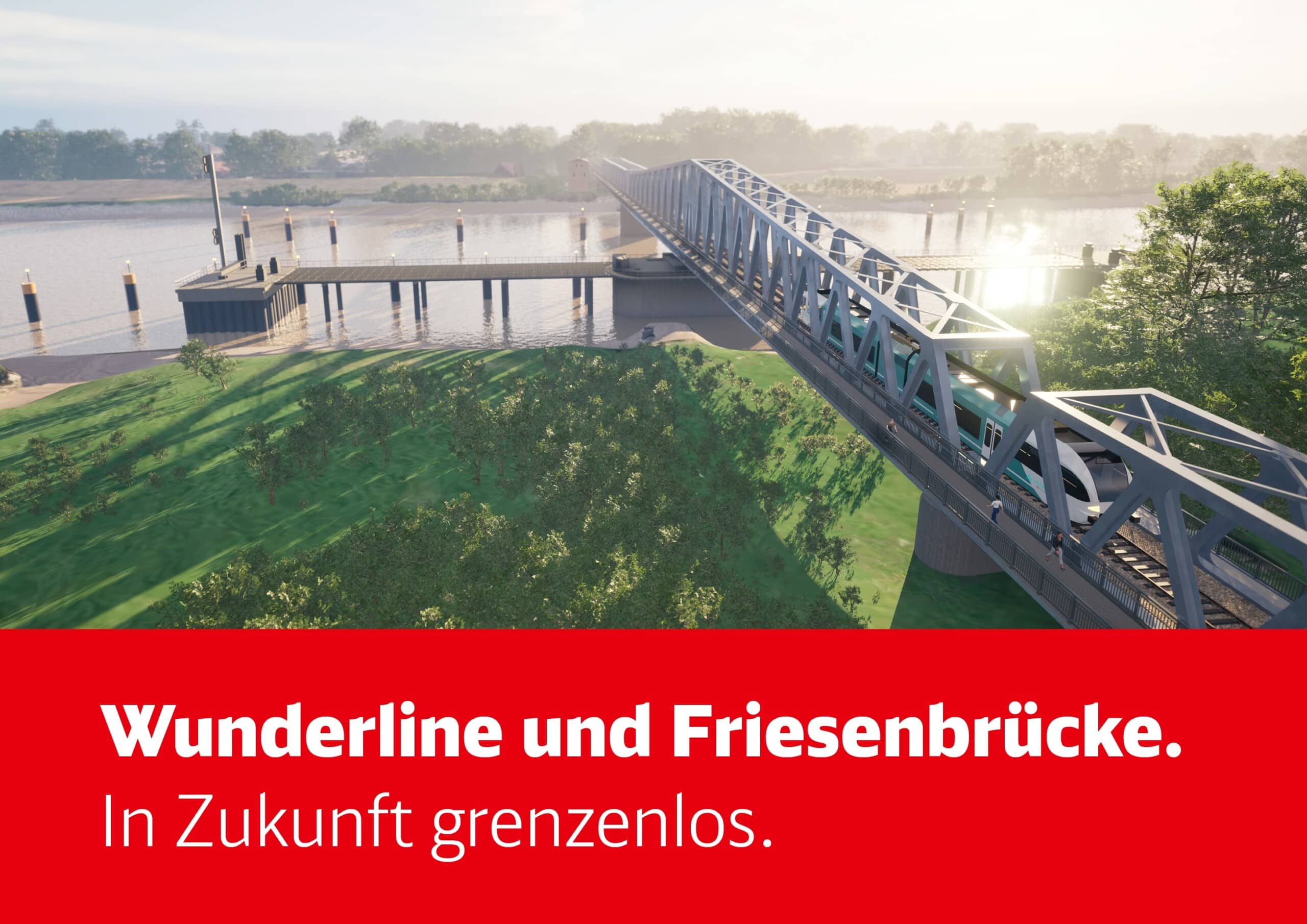 Baustellen-Führungen bei der Friesenbrücke: Europas größte Hub-Dreh-Brücke