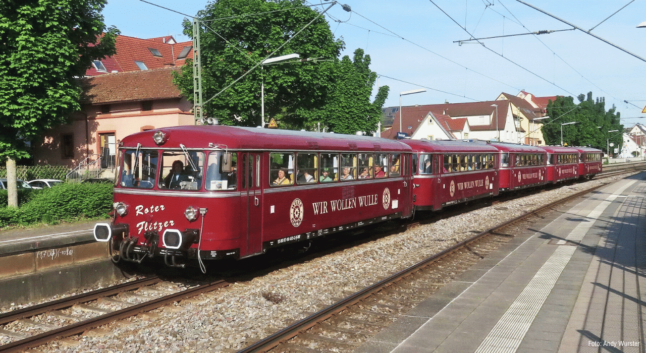 Im roten Flitzer an den Bodensee