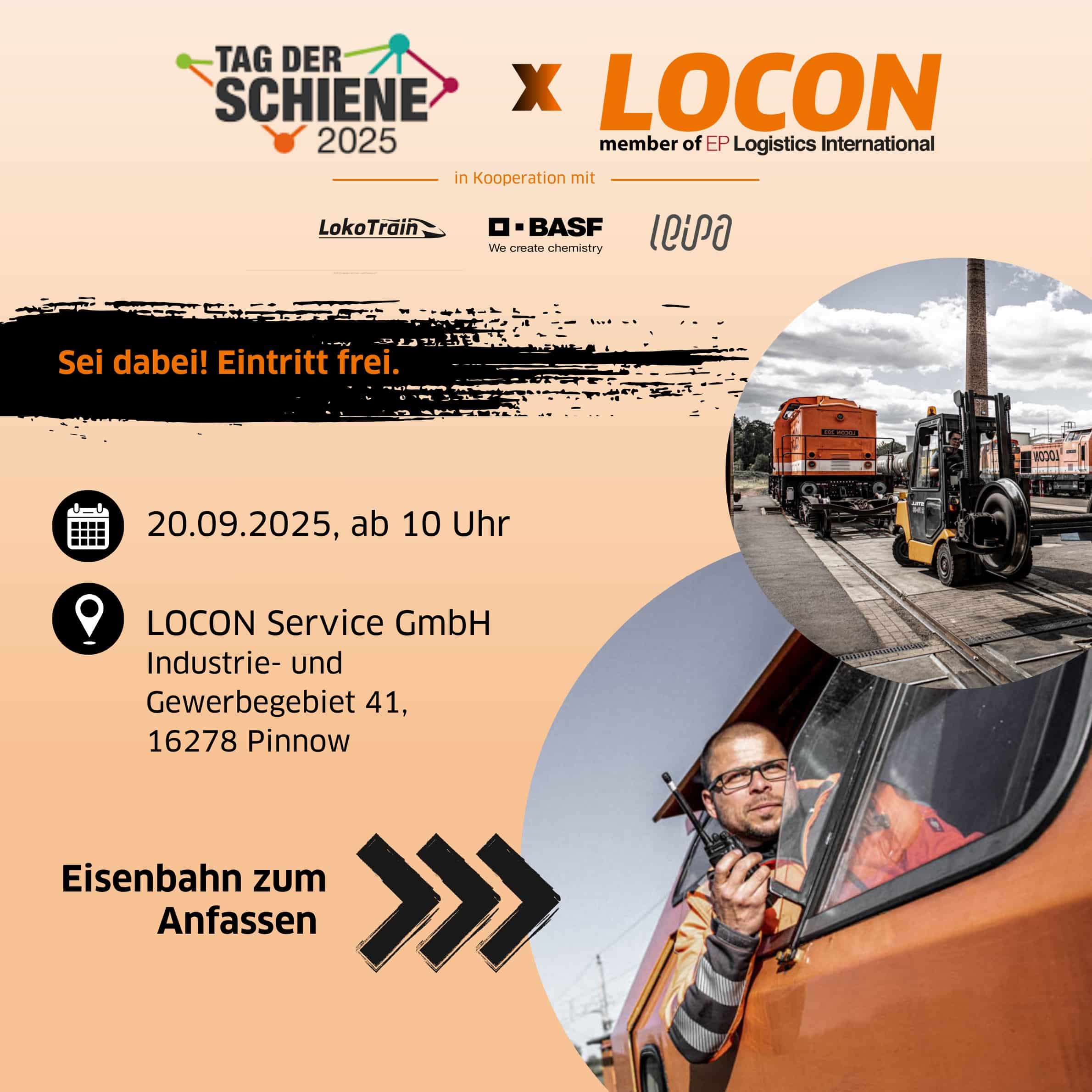 LOCON & Partner beim Tag der Schiene 2025