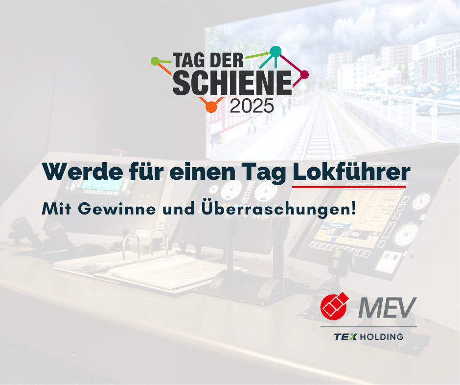 Werde für einen Tag Lokführer – mit MEV beim Tag der Schiene