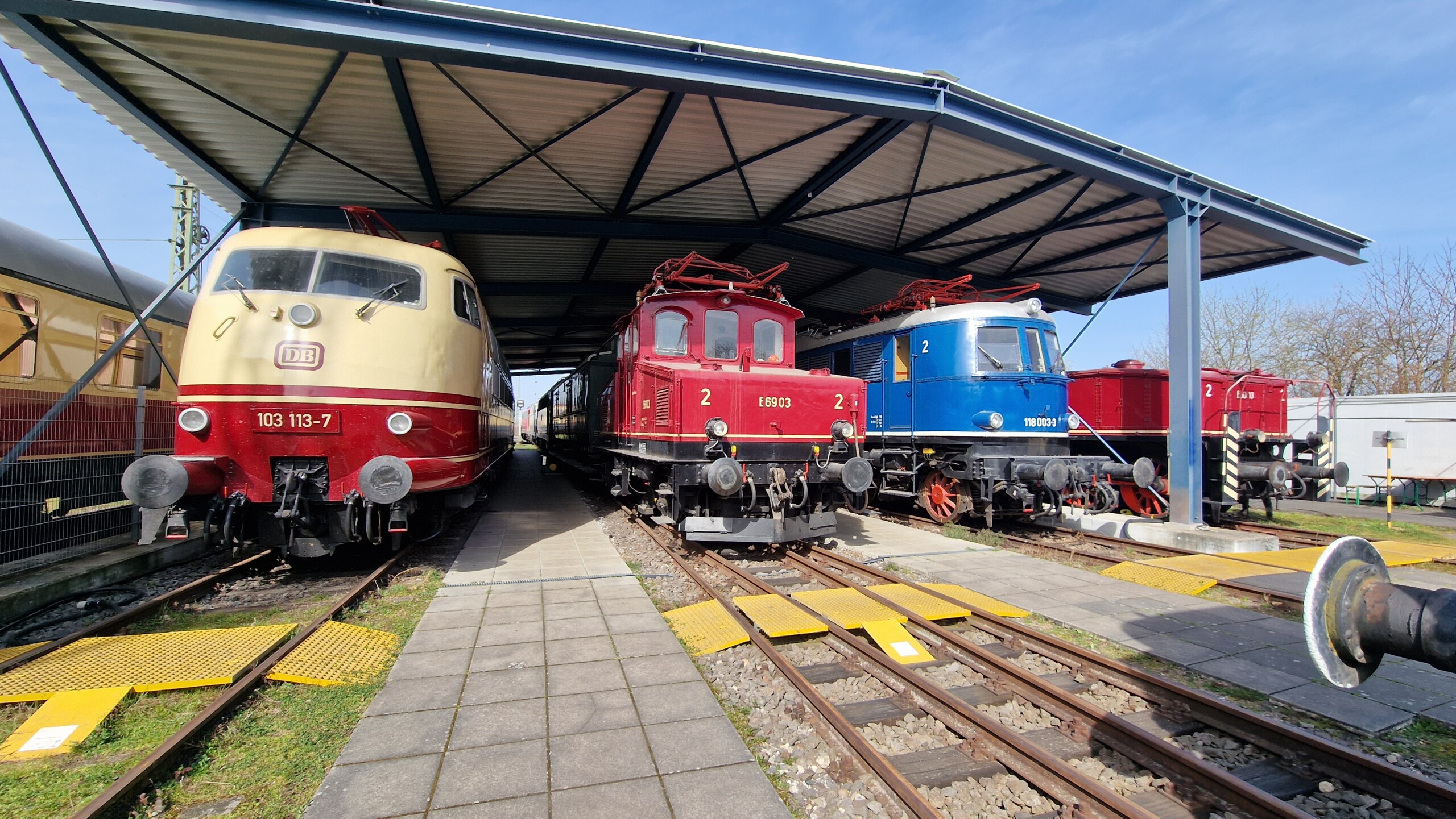 Tag der Schiene im DB Museum Koblenz – Einheitslok – und Spur 1 Tage