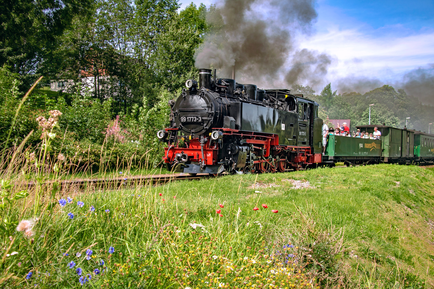 🚂 Sonderzugverkehr bei der Fichtelbergbahn & Werkstattführungen
