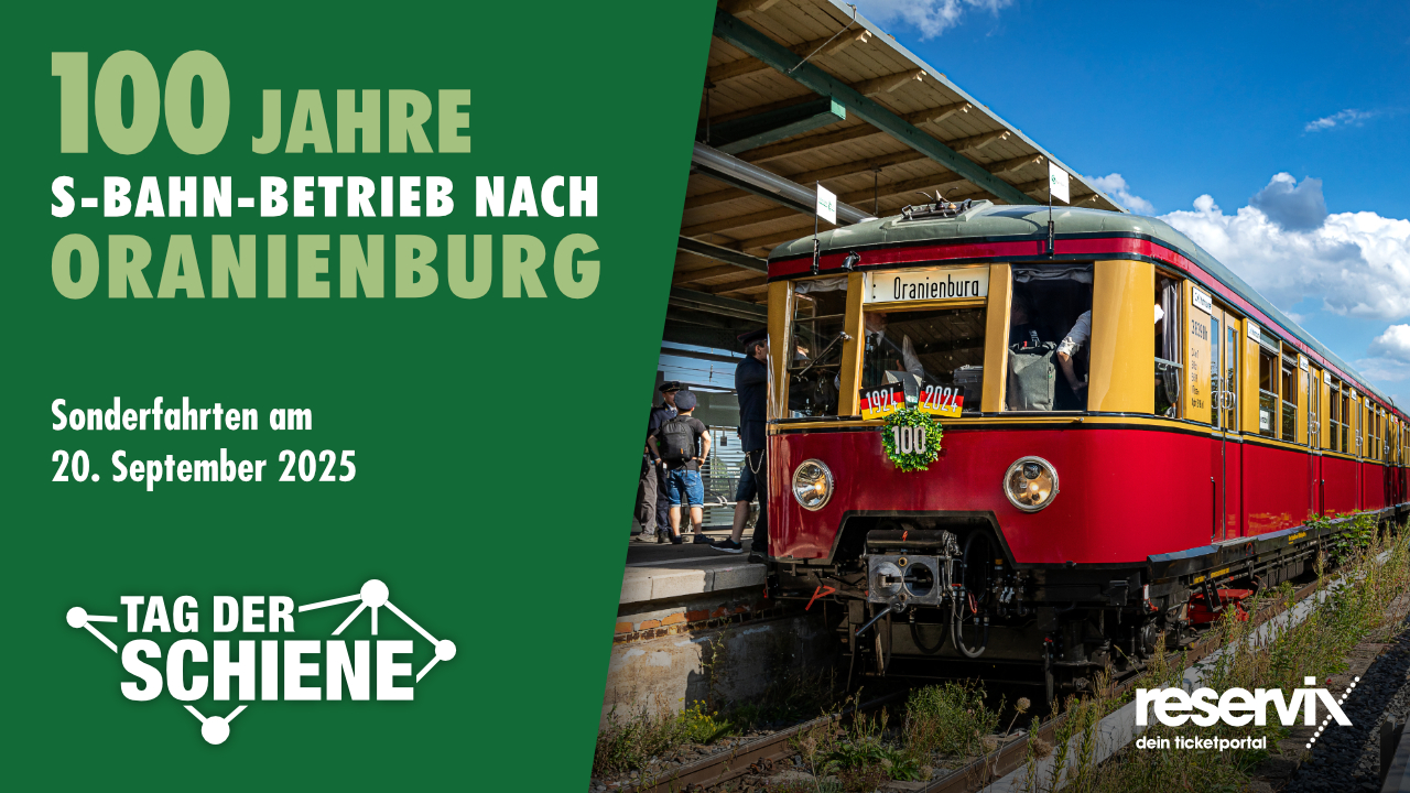 Rundfahrten »100 Jahre S-Bahn nach Oranienburg«