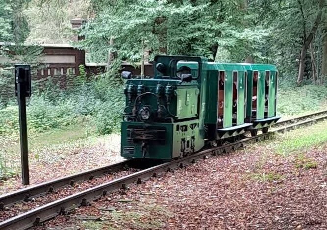 Grubenzug Fahrtag bei der Görlitzer Parkeisenbahn