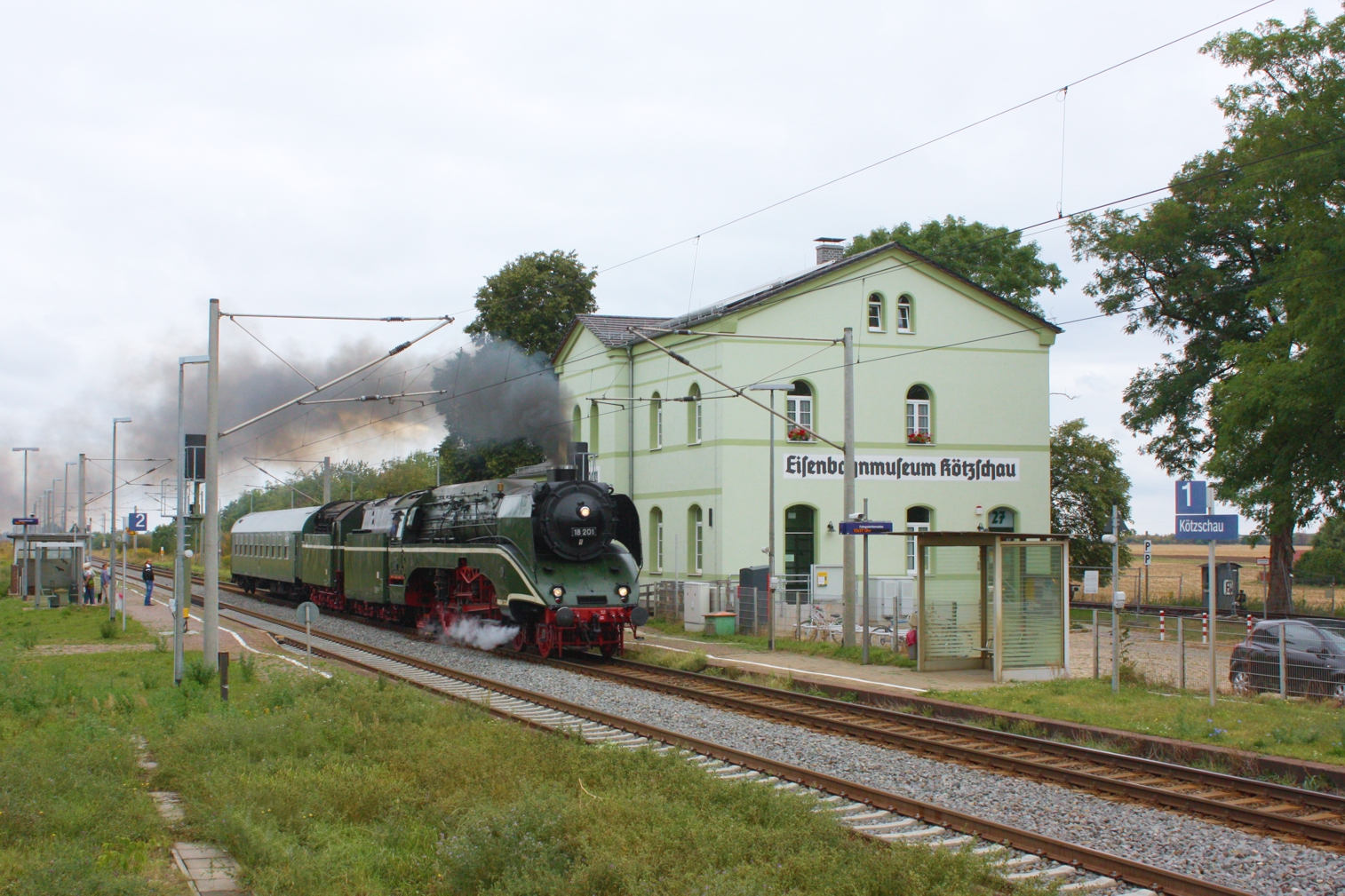 Tag der Schiene im Eisenbahnmuseum Kötzschau