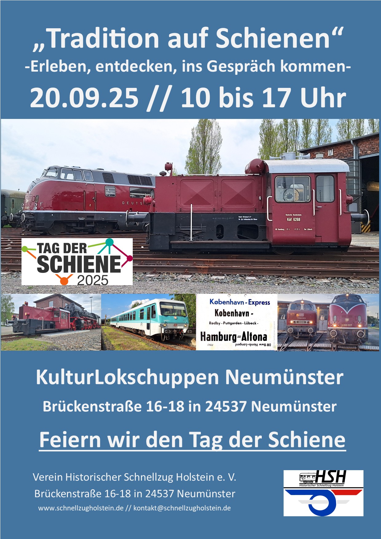 „Tradition auf Schienen – erleben, entdecken, ins Gespräch kommen.“
