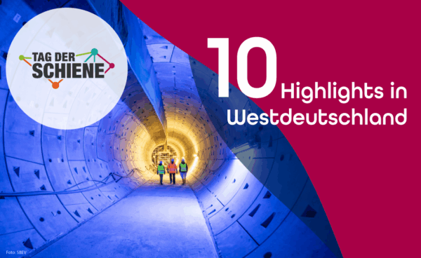 10 x Highlights in Westdeutschland zum Tag der Schiene 2025