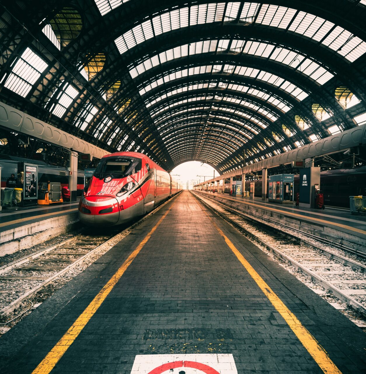 Demnächst mit dem italienischen ICE durch Deutschland.