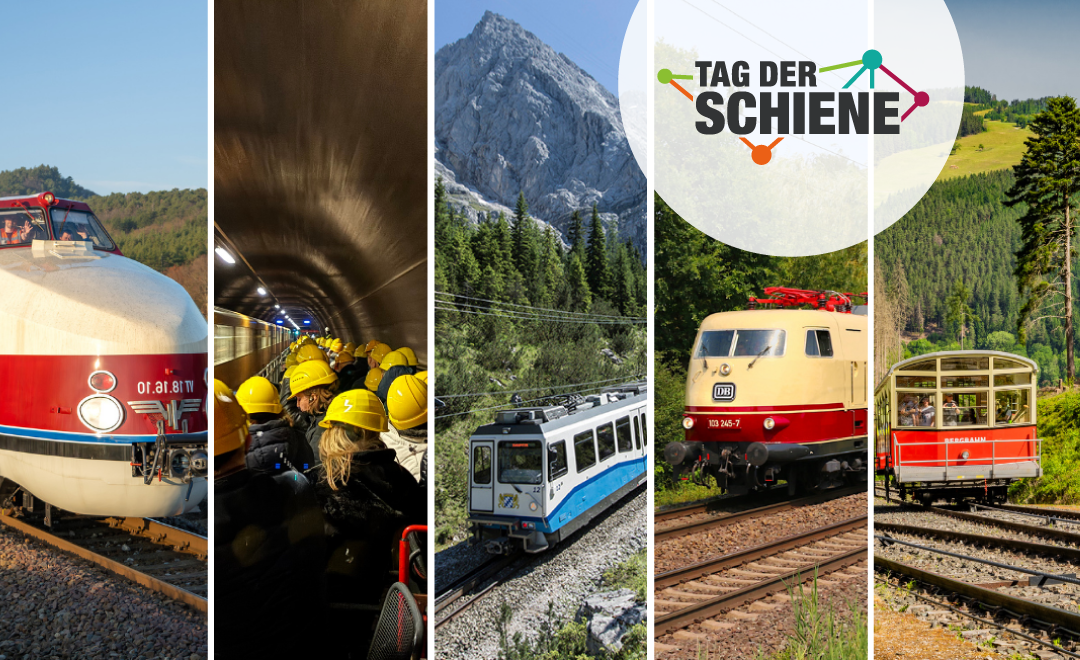 Fünf besondere Züge in Deutschland.